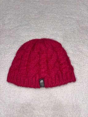 The North Face Cable Knit Beanie - Pink